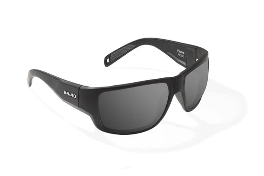 Bajío Piedra Black Polarized Sunglasses – Full Wrap – Medium Fit