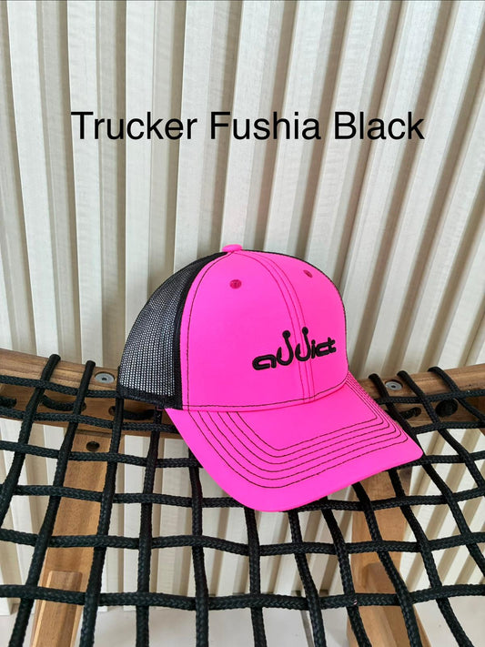 ADDICT TRUCKER FUSHIA BLACK