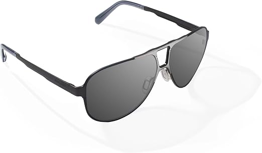 Bajío Clink Black Polarized Sunglasses – Medium Wrap – XL Fit