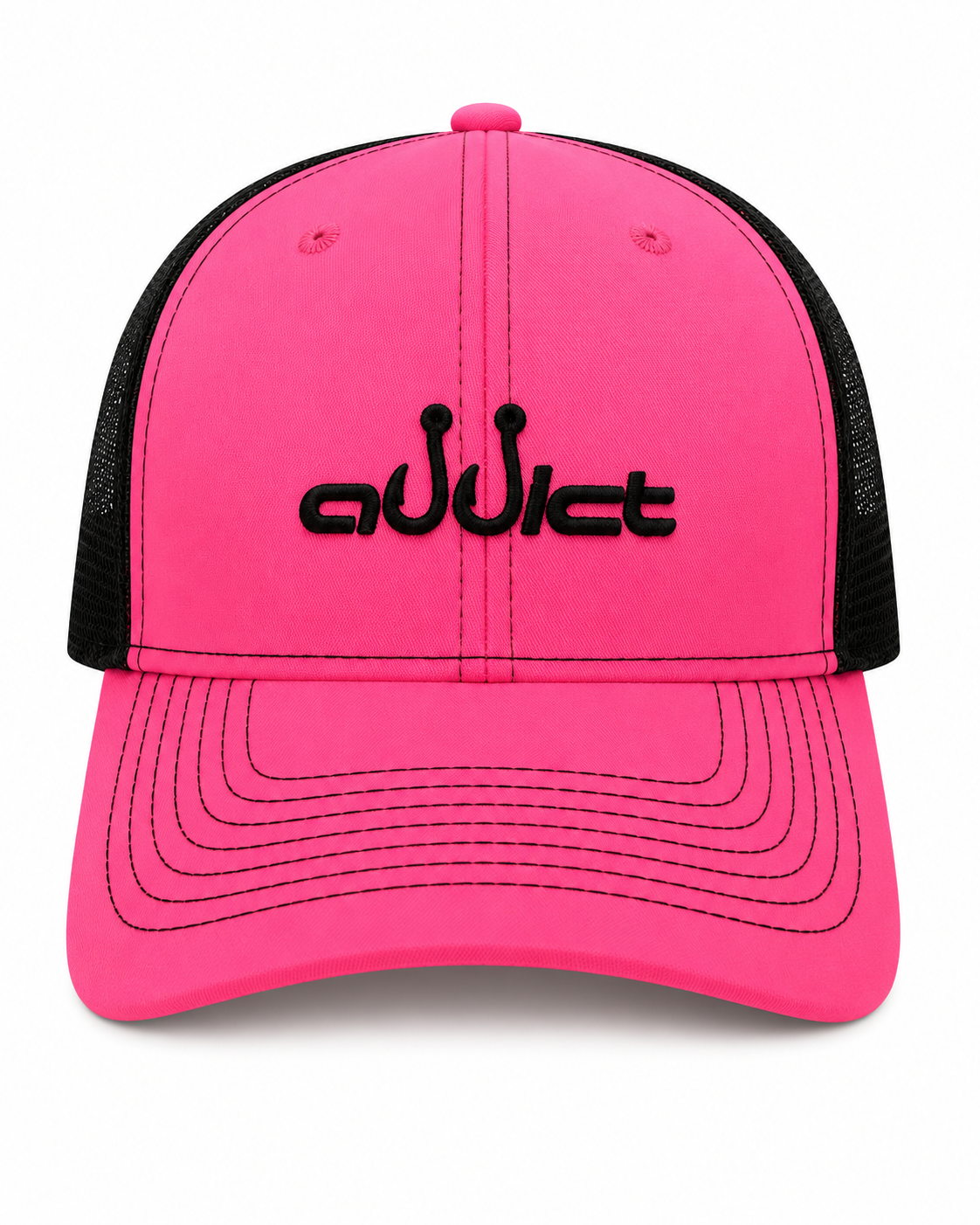 ADDICT TRUCKER FUSHIA BLACK