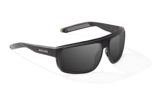 Bajío Greenland Black Polarized Sunglasses – Full Wrap – Large Fit