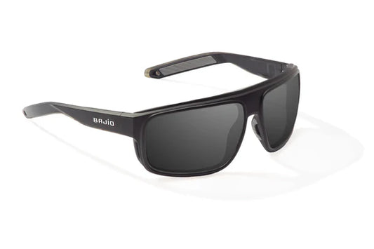 Bajío Greenland Black Polarized Sunglasses – Full Wrap – Large Fit