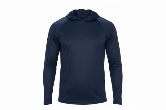ADDICT RASHGUARD HOODIES NAVY BLUE